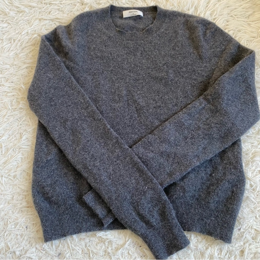 Aritzia Bare Cashmere Crew Sweater - Picture 3 of 6
